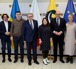 Wizyta przedstawicieli Rady Najwyższej Ukrainy na Dolnym Śląsku