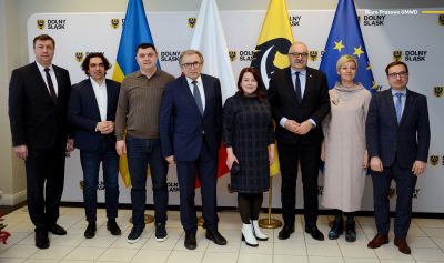 Wizyta przedstawicieli Rady Najwyższej Ukrainy na Dolnym Śląsku