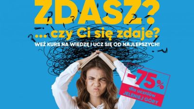 Kursy dla uczniów klas ósmych i maturzystów