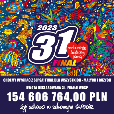 31. Finał WOŚP dobiegł końca!