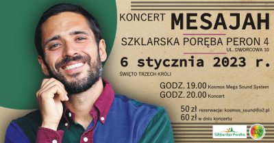 Mesajah wystąpi w Szklarskiej Porębie
