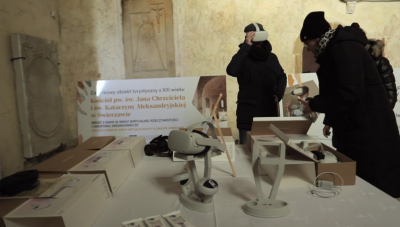 Kościół w Świerzawie odkrywa tajemnice dzięki goglom VR