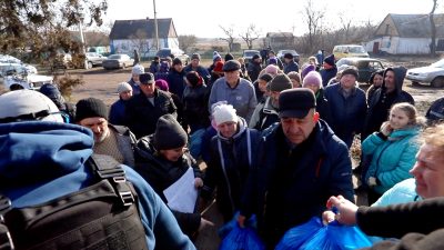 Chcemy zrobić coś dobrego mówią polscy wolontariusze pracujący na Ukrainie