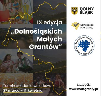 Startuje IX edycja Dolnośląskich Małych Grantów