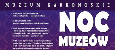 Noc Muzeów w Muzeum Karkonoskim Noc Muzeów w Muzeum Karkonoskim