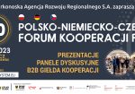 Weź udział w 30. Polsko-Niemiecko-Czeskim Forum Kooperacji Firm i Poszerz Swoje Horyzonty Biznesowe!